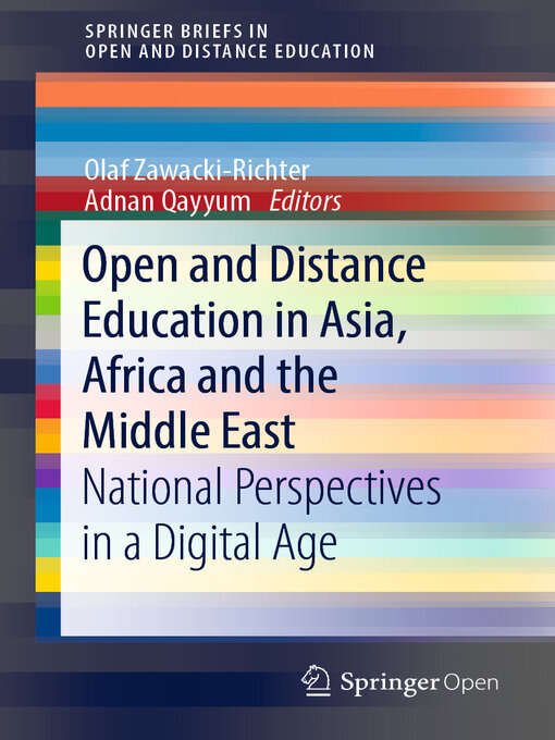 Title details for Open and Distance Education in Asia, Africa and the Middle East by Olaf Zawacki-Richter - Available